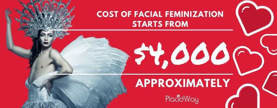 Cost of FACIAL FEMINIZATION in Guadalajara, Mexico